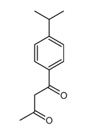 1-(4-propan-2-ylphenyl)butane-1,3-dione Structure