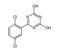 6-(2,5-dichlorophenyl)-1H-1,3,5-triazine-2,4-dione Structure