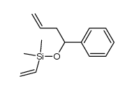 dimethyl[(1-phenyl-3-butenyl)oxy]vinylsilane Structure