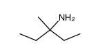 1-Methyl-1-ethyl-1-propanamine结构式