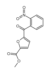 5-(2-硝基苯甲酰基)呋喃-2-羧酸甲酯结构式