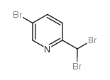 5-Bromo-2-(dibromomethyl)pyridine structure