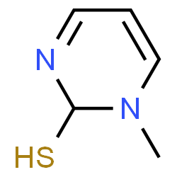 2-Pyrimidinethiol,1,2-dihydro-1-methyl-(9CI) Structure