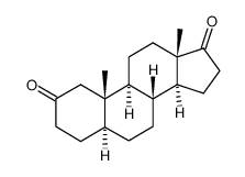 5α-androstane-2,17-dione结构式