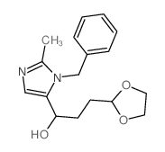 1H-Imidazole-5-methanol,a-[2-(1,3-dioxolan-2-yl)ethyl]-2-methyl-1-(phenylmethyl)- picture