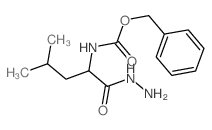 L-Leucine,N-[(phenylmethoxy)carbonyl]-, hydrazide结构式