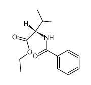 (S)-ethyl 2-benzamido-3-methylbutanoate Structure