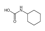 cyclohexylcarbamic acid Structure
