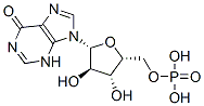 [(2R,3R,4R,5R)-3,4-dihydroxy-5-(6-oxo-3H-purin-9-yl)oxolan-2-yl]methox yphosphonic acid结构式