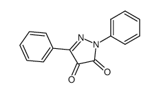 2,5-diphenyl-2H-pyrazole-3,4-dione Structure