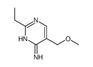 2-ethyl-5-(methoxymethyl)pyrimidin-4-amine结构式