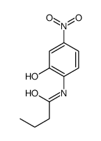 N-(2-hydroxy-4-nitrophenyl)butanamide结构式