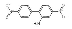 4,4’-二硝基-2-联苯胺结构式