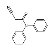 2-cyano-N,N-diphenylacetamide Structure