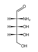 2-amino-2-deoxy-D-ribose Structure