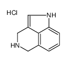 1,3,4,5-Tetrahydropyrrolo(4,3,2-de)isoquinoline hydrochloride Structure