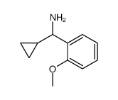 Benzenemethanamine, alpha-cyclopropyl-2-methoxy- (9CI)结构式