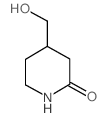 4-(hydroxymethyl)piperidin-2-one structure