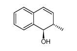 trans-1,2-dihydro-2-methyl-1-naphthol结构式
