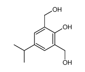 2,6-Bis(hydroxymethyl)-4-isopropylphenol结构式