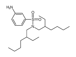 3-amino-N,N-bis(2-ethylhexyl)benzenesulfonamide Structure