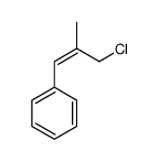 (3-chloro-2-methylprop-1-enyl)benzene Structure