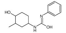 N-(4-Hydroxy-3-methylcyclohexyl)-N'-phenylurea Structure
