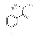 Benzamide,2-amino-5-chloro-N,N-dimethyl- Structure
