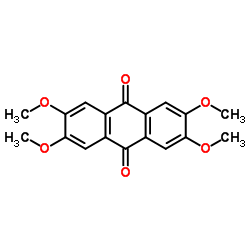 2,3,6,7-Tetramethoxy-9,10-anthraquinone Structure