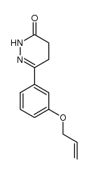 6-(3-allyloxy-phenyl)-4,5-dihydro-2H-pyridazin-3-one结构式