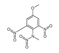 N-(4-methoxy-2,6-dinitrophenyl)-N-methylnitramide Structure