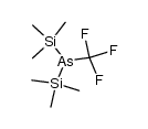 Bis-(trimethylsilyl)-trifluormethyl-arsin结构式