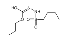 propyl N-(butylsulfonylamino)carbamate结构式