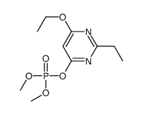 (6-ethoxy-2-ethylpyrimidin-4-yl) dimethyl phosphate结构式