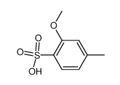 3-methoxy-toluene-4-sulfonic acid Structure
