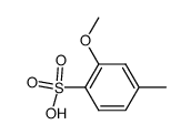 3-methoxy-toluene-4-sulfonic acid structure