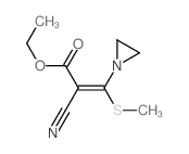 ethyl 3-aziridin-1-yl-2-cyano-3-methylsulfanyl-prop-2-enoate picture