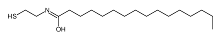 N-(2-sulfanylethyl)hexadecanamide结构式