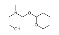 2-[methyl(oxan-2-yloxymethyl)amino]ethanol结构式