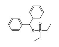 [diethylphosphorylsulfanyl(phenyl)methyl]benzene Structure