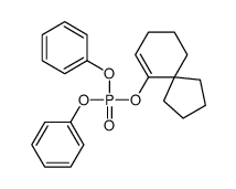 diphenyl spiro[4.5]dec-9-en-10-yl phosphate Structure