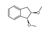 cis-1,2-dimethoxyindane Structure