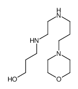 3-[2-(3-morpholin-4-ylpropylamino)ethylamino]propan-1-ol Structure