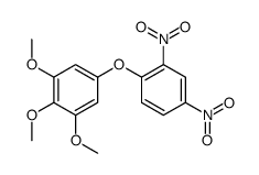 5-(2,4-dinitrophenoxy)-1,2,3-trimethoxybenzene结构式