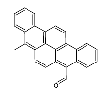 8-Methylbenzo[rst]pentaphene-5-carbaldehyde Structure