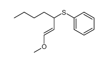 (1-butyl-3-methoxy-allylsulfanyl)-benzene Structure