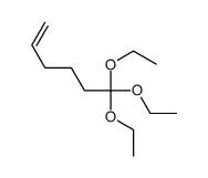 6,6,6-triethoxyhex-1-ene结构式