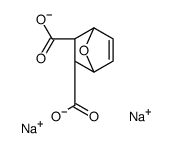 disodium (endo,endo)-7-oxabicyclo[2.2.1]hept-5-ene-2,3-dicarboxylate结构式