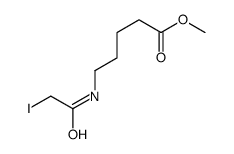methyl 5-[(2-iodoacetyl)amino]pentanoate Structure