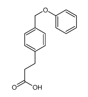 3-[4-(phenoxymethyl)phenyl]propanoic acid Structure